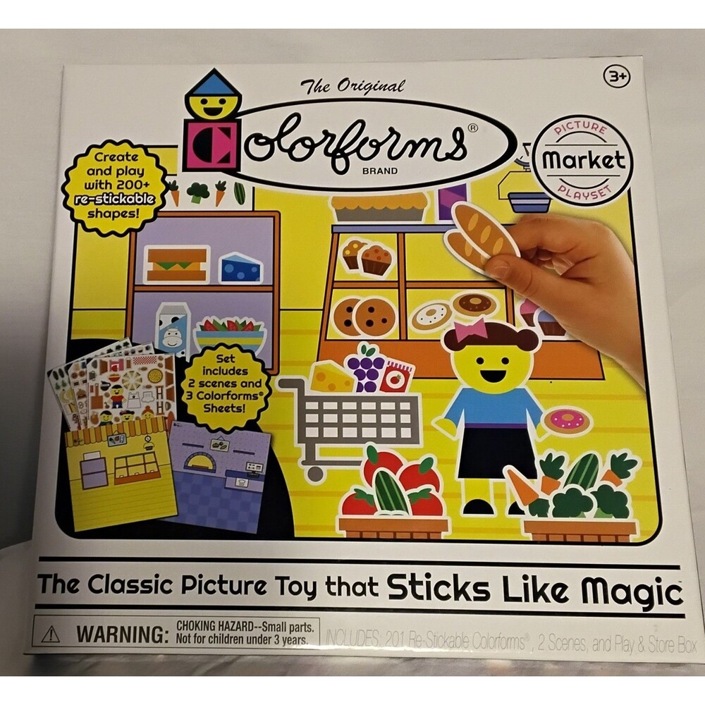 Colorforms Market Picture Playset (EA0619)